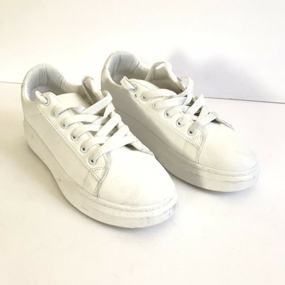 NEW C AND C California Womens white sneakers shoes - Picture 1 of 5